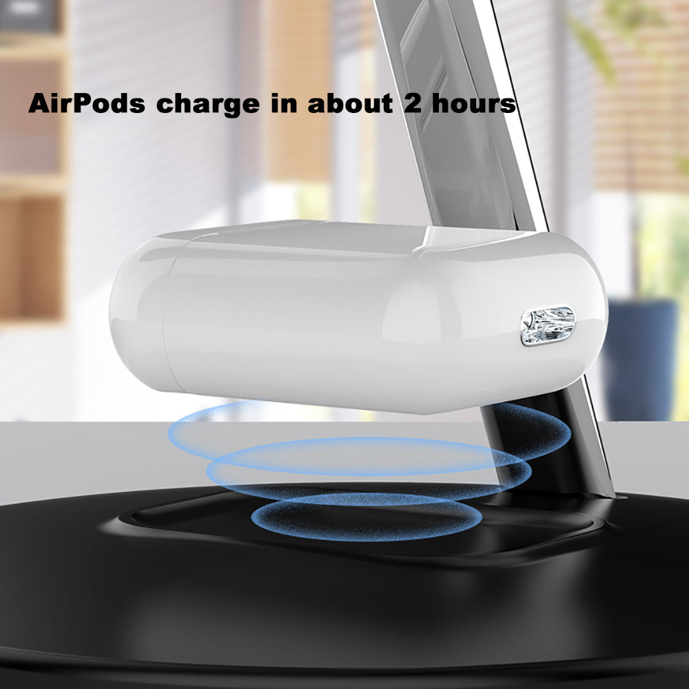 3 in 1, 15W Fast Magnetic Mobile Phone Wireless Charger