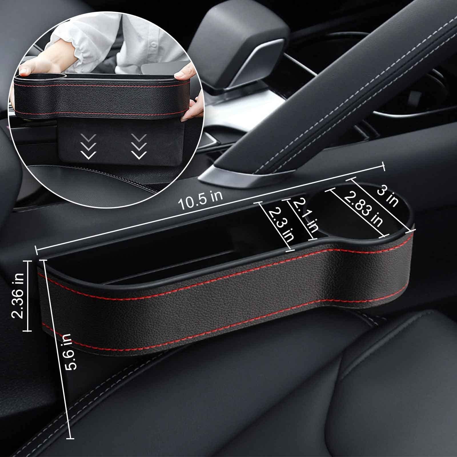 Car Seat Gap Filler, 2 Pack Multifunctiona