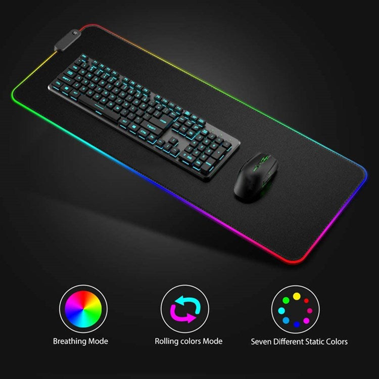 LED Mousepad With RGB 10W Wireless Mousepad.